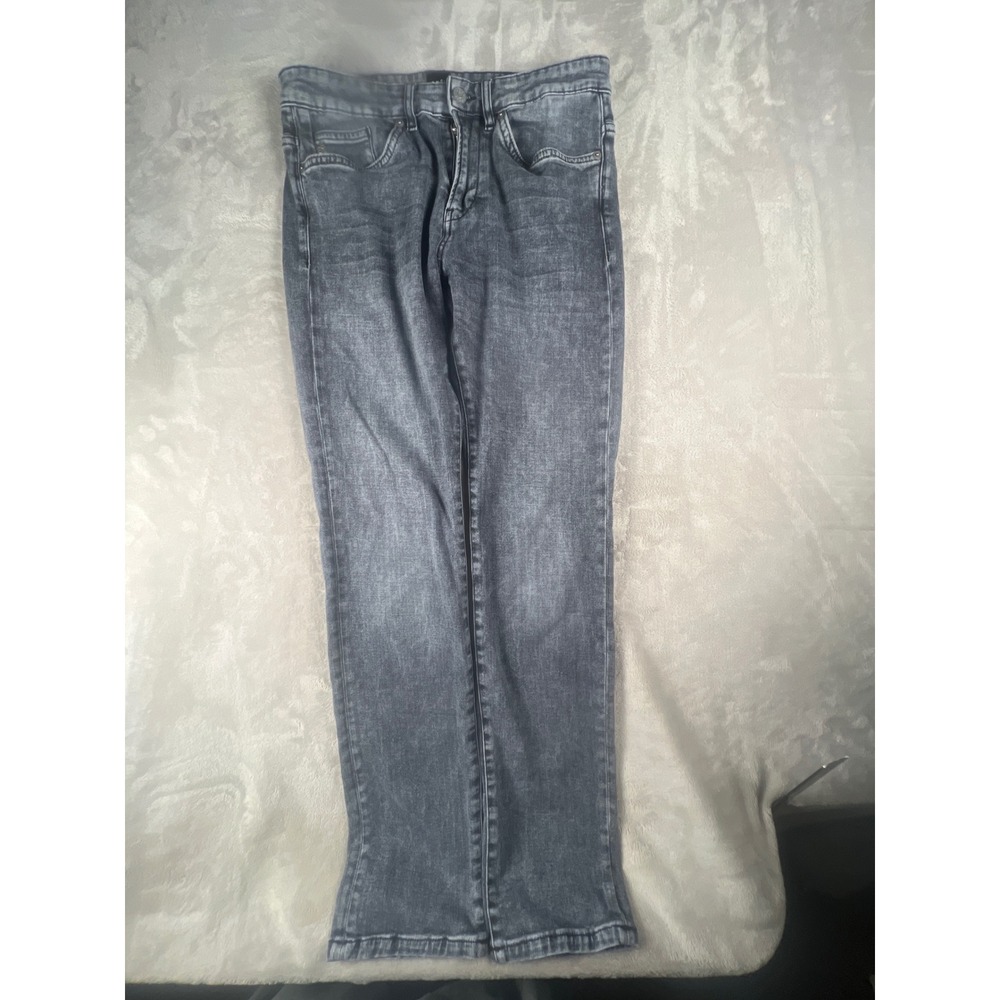 BOSS Delaware Slim Fit Jeans Grey Candiani Italian Cashmere Touch Denim 31x32